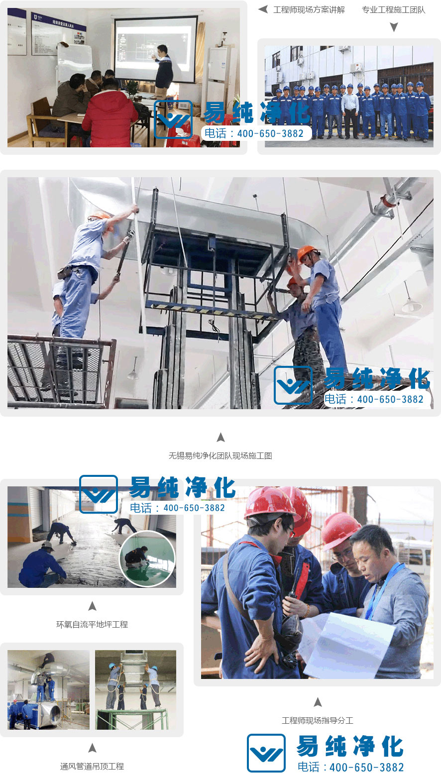 易純凈化工程專業施工團隊